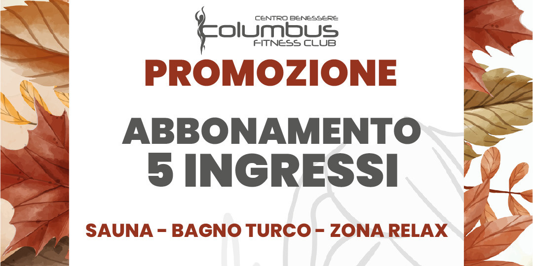 PROMOZIONE AUTUNNO